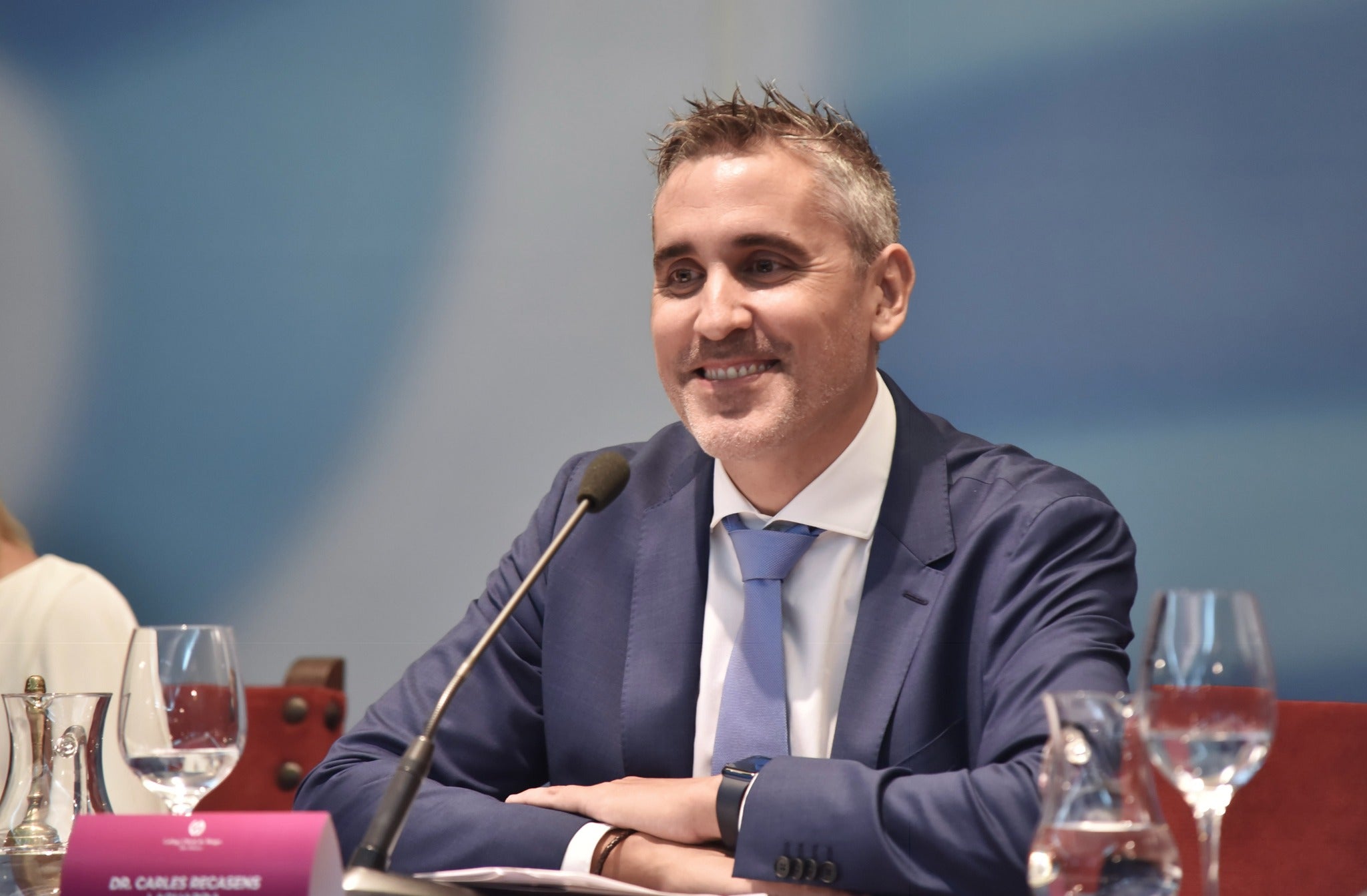 Carles Recasens: "Eliminar el catalán como requisito no acercará a más sanitarios" Carles Recasens: "Eliminar el catalán como requisito no acercará a más sanitarios"