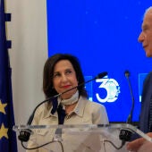 Margarita Robles reprocha los insultos de Rusia a Borrell y avisa que la UE seguirá apoyando a Ucrania