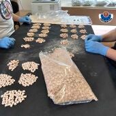 Droga incautada por Ertzaintza y Guardia Civil