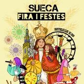 Cartel Fiestas Sueca 2023 Cartel Fiestas Sueca 2023
