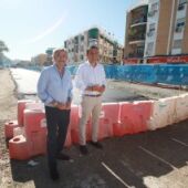 José María Bellido y Miguel Ángel Torrico visitan las obras de la avenida de Trasierra