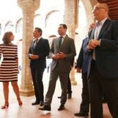 El presidente de la Junta de Andalucía inaugura la remodelación del Palacio de Congresos