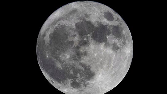  Fotograf&iacute;a de la Superluna Azul hoy desde La Habana, (Cuba).