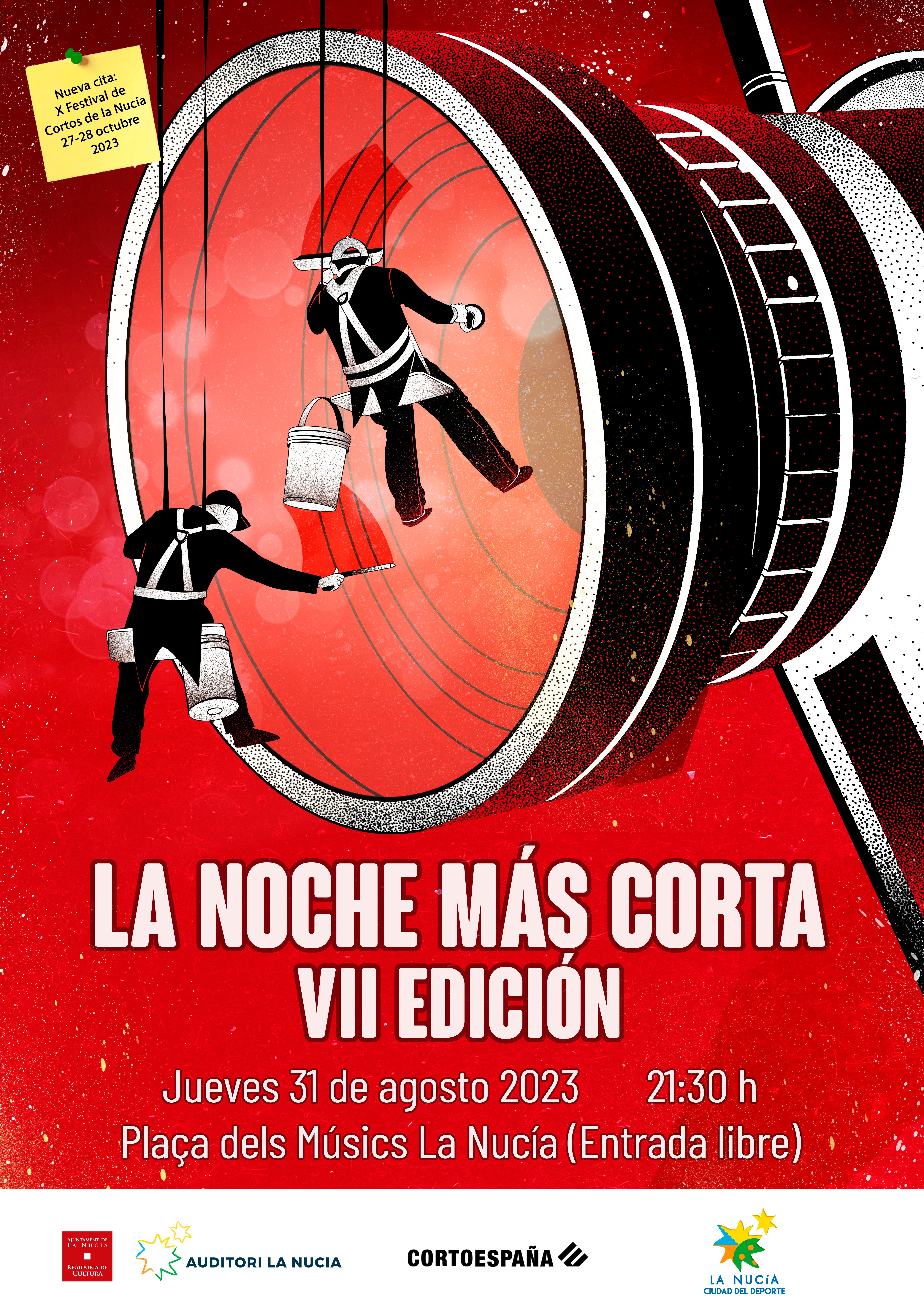 La Nucía celebra hoy la VII edición de "La Noche Más Corta" con la proyección de ocho cortos La Nucía celebra hoy la VII edición de "La Noche Más Corta" con la proyección de ocho cortos