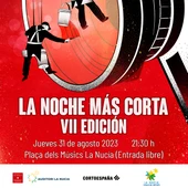 La Nucía celebra hoy la VII edición de "La Noche Más Corta" con la proyección de ocho cortos La Nucía celebra hoy la VII edición de "La Noche Más Corta" con la proyección de ocho cortos