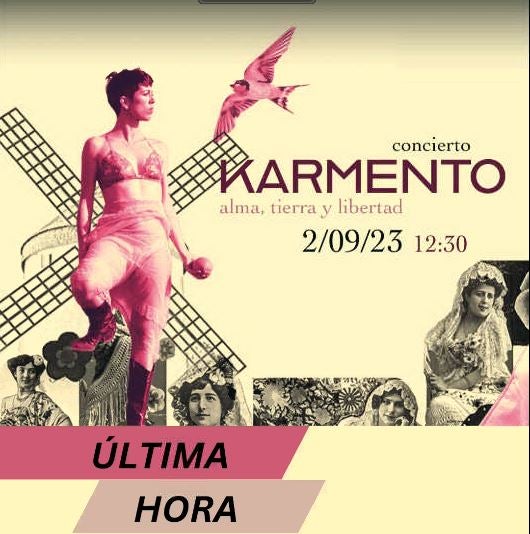 El concierto de Karmento en el Museo Gregorio Prieto de Valdepeñas se emitirá en directo por la pantalla de la Plaza de España El concierto de Karmento en el Museo Gregorio Prieto de Valdepeñas se emitirá en directo por la pantalla de la Plaza de España