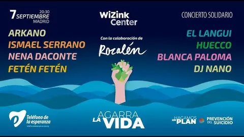 Cartel Agarra la vida Teléfono de la Esperanza Cartel Agarra la vida Teléfono de la Esperanza