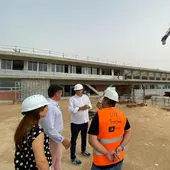 El alcalde de la Vila Joiosa garantiza la finalización de las obras del Esquerdo en Noviembre El alcalde de la Vila Joiosa garantiza la finalización de las obras del Esquerdo en Noviembre