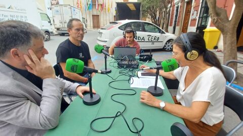 El alcalde y el concejal de fiestas de Villena en el especial de Onda Cero con motivo de las fiestas 