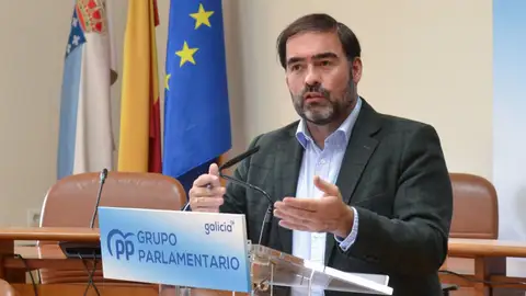 José Alberto Pazos Couñago nuevo portavos del PP en el Parlamento gallego. Imagen PPdG Pazos Couñago