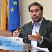José Alberto Pazos Couñago nuevo portavos del PP en el Parlamento gallego. Imagen PPdG