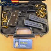 Detenido el trabajador de una atracción de feria en Mérida por tenencia ilícita de armas