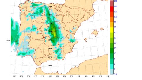 Lluvias en M&aacute;laga
