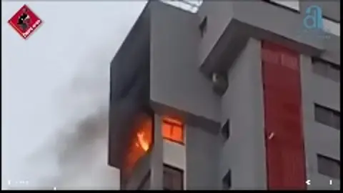 Incendio Benidorm