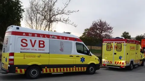 Imagen de archivo de ambulancias de la Comunidad Valenciana Imagen de archivo de ambulancias de la Comunidad Valenciana