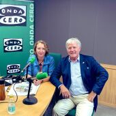 El conseller de Turismo de Mallorca, José Marcial Rodríguez, junto a Elka Dimitrova en Onda Cero Mallorca
