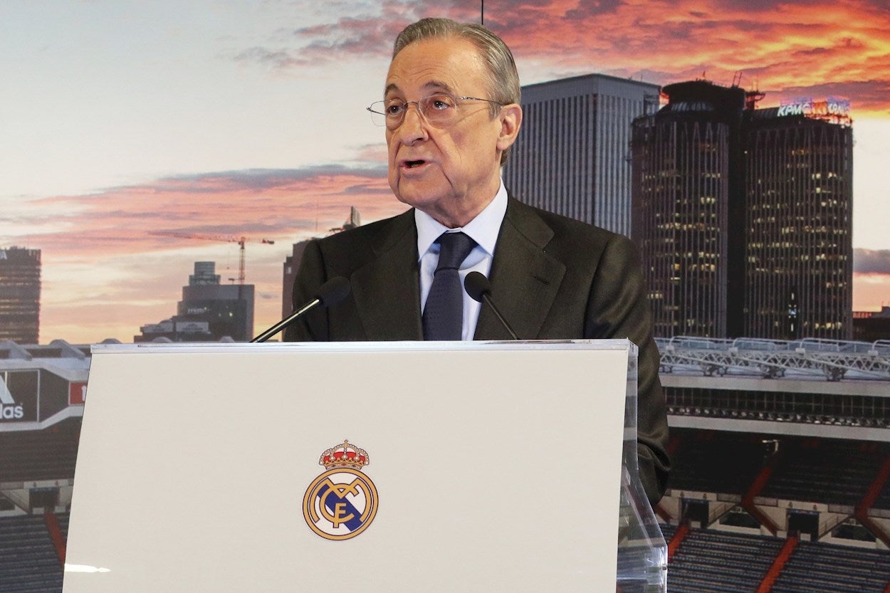 El Real Madrid presenta una querella penal contra La Liga y Tebas por el reglamento audiovisual El Real Madrid presenta una querella penal contra La Liga y Tebas por el reglamento audiovisual