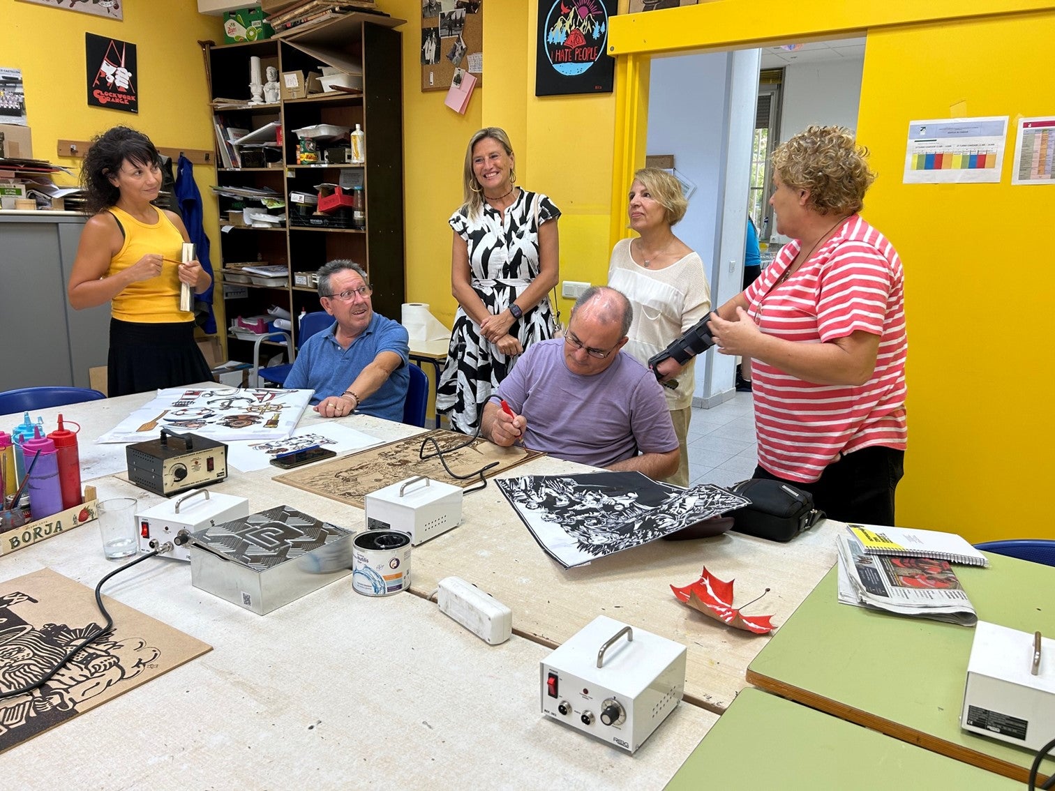 Fabregat se reúne con la Asociación de Daño Cerebral Adquirido ATE-NEU Castelló Fabregat se reúne con la Asociación de Daño Cerebral Adquirido ATE-NEU Castelló