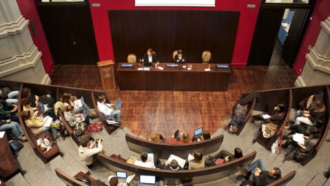 Aula Magna de la Universidad de Zaragoza