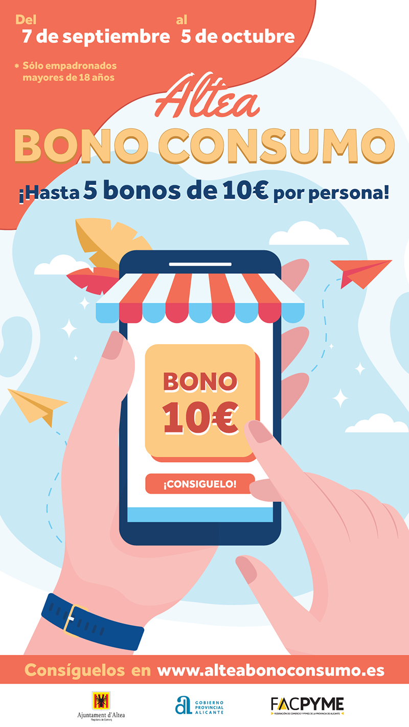 Altea y Polop arrancan las campañas de bonoconsumo Altea y Polop arrancan las campañas de bonoconsumo