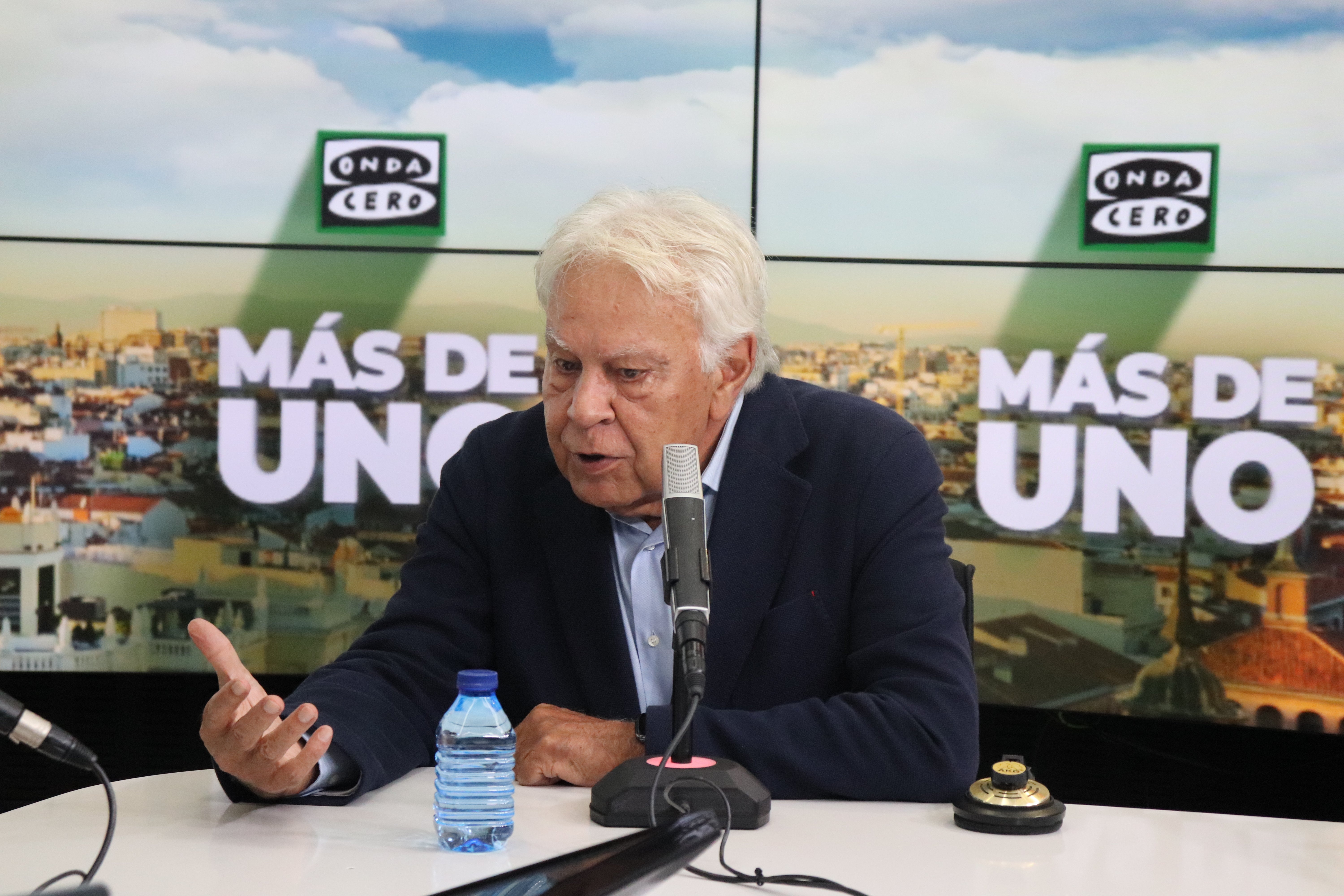 Felipe González: "Los cimientos de nuestra democracia y convivencia están siendo atacados" Felipe González: "Los cimientos de nuestra democracia y convivencia están siendo atacados"