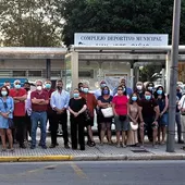 Concentración frente a la Base Naval de ciudadanía y clase política Concentración frente a la Base Naval de ciudadanía y clase política