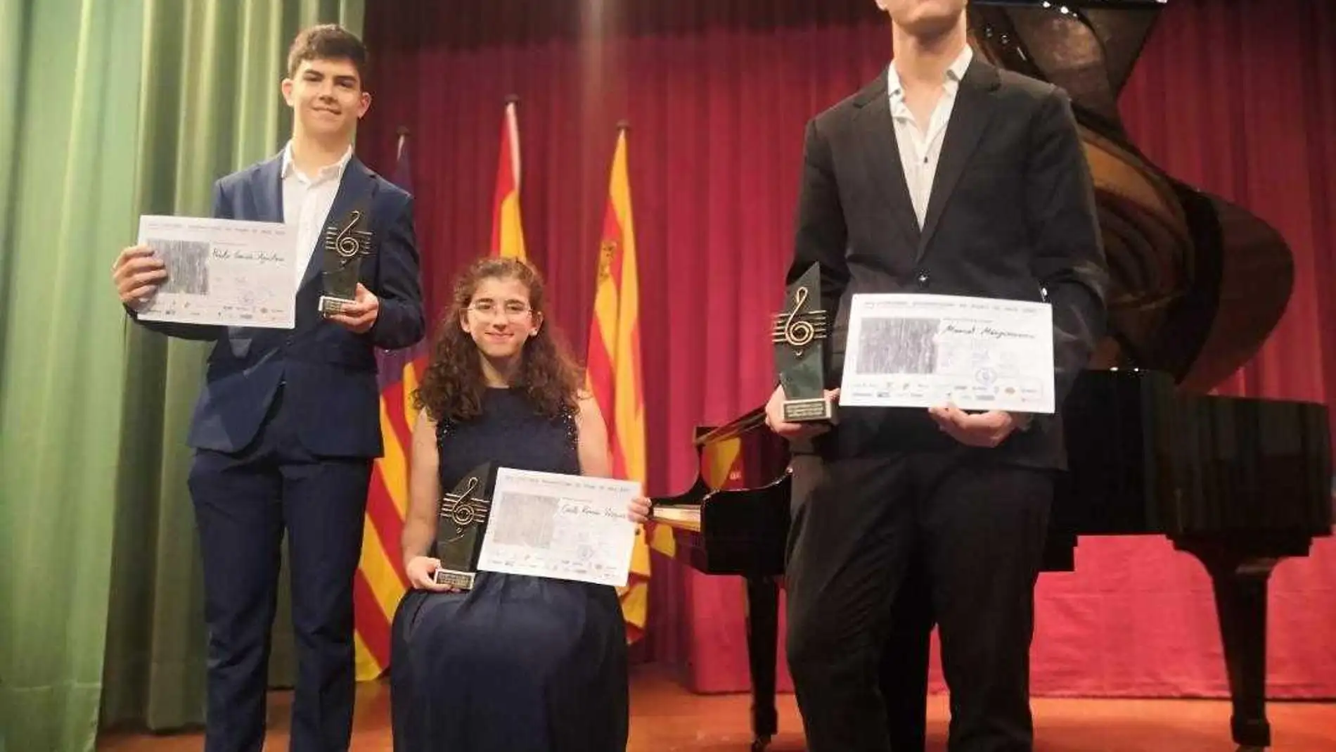 Carla Román Vázquez ganadora en categoría juvenil en el XXV Concurso Internacional de Piano 