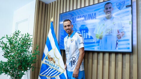 Manu Molina, jugador del M&aacute;laga CF
