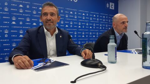 Presidente y Director Deportivo del Deportivo