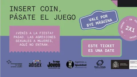Campaña para impulsar relaciones sanas entre los jóvenes, meter ficha es de máquinas campaña
