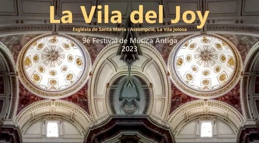 Percursión para comenzar el Festival de Música Antiga La Vila del Joy Percursión para comenzar el Festival de Música Antiga La Vila del Joy