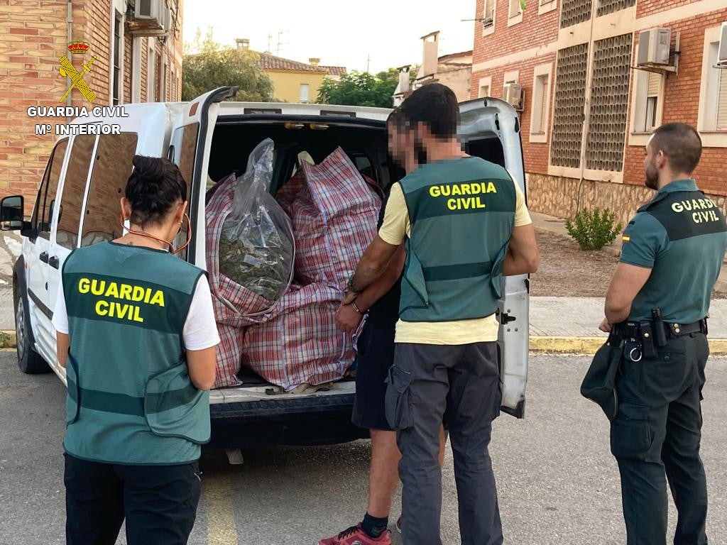 Detenido “in fraganti” con 59 Kilogramos de marihuana en San Rafael del Río Detenido “in fraganti” con 59 Kilogramos de marihuana en San Rafael del Río