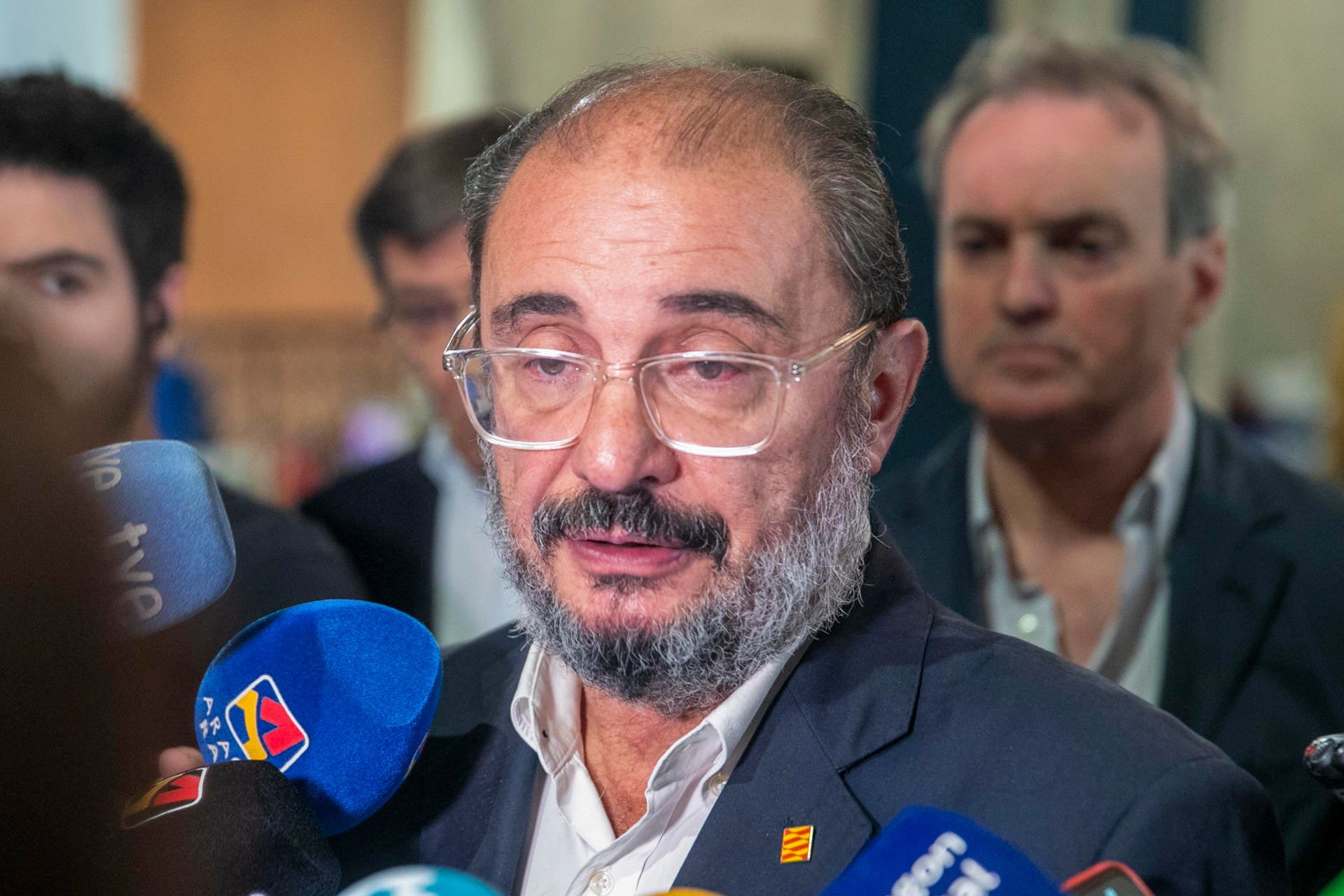 Lambán cree que la ley de amnistía podría "llevar a pique" la nave constitucional Lambán cree que la ley de amnistía podría "llevar a pique" la nave constitucional