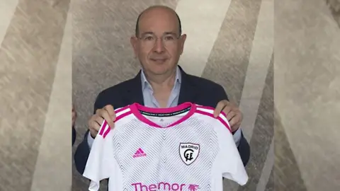 Alfredo Ulloa, presidente del Madrid CFF Alfredo Ulloa, presidente del Madrid CFF