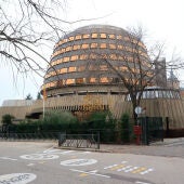 Vista del Tribunal Constitucional este lunes en Madrid