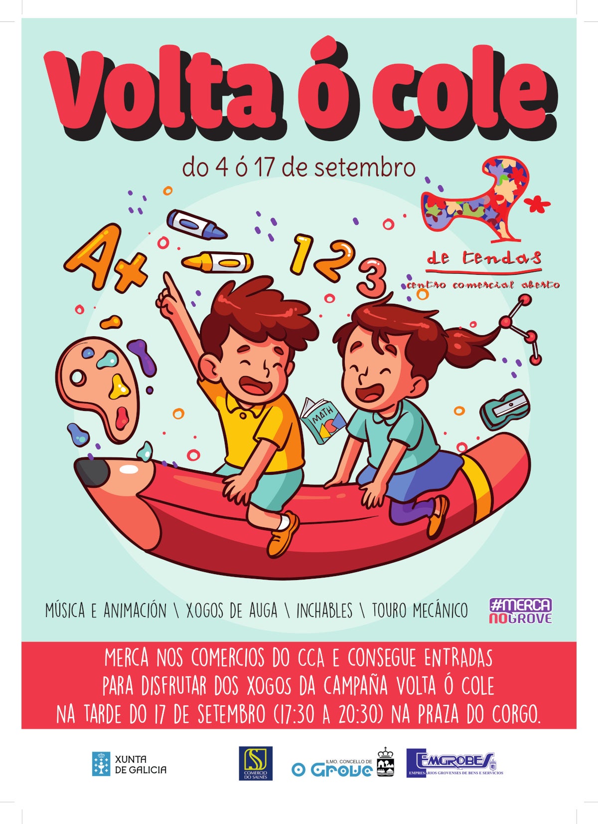 'Volta ao cole' no concello de O Grove 'Volta ao cole' no concello de O Grove