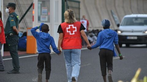 Niños migrantes llegados a Canarias en las últimas horas