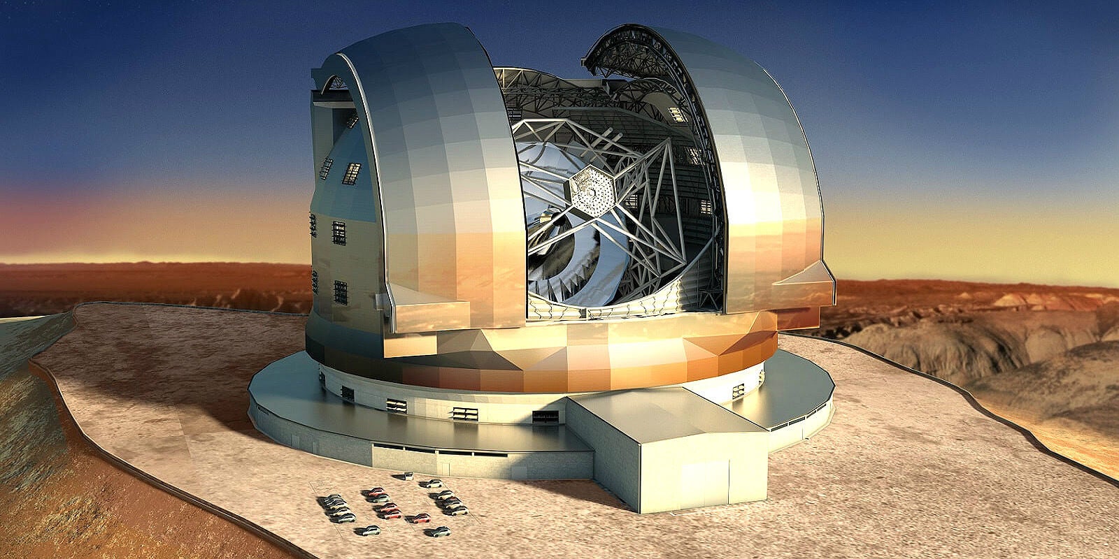 ELT el telescopio más grande del mundo jamás construido ELT el telescopio más grande del mundo jamás construido