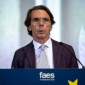 El expresidente del Gobierno, José María Aznar 