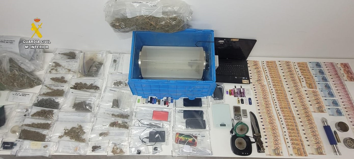 Detenido en la Ribagorza por la elaboración y tráfico de drogas Detenido en la Ribagorza por la elaboración y tráfico de drogas