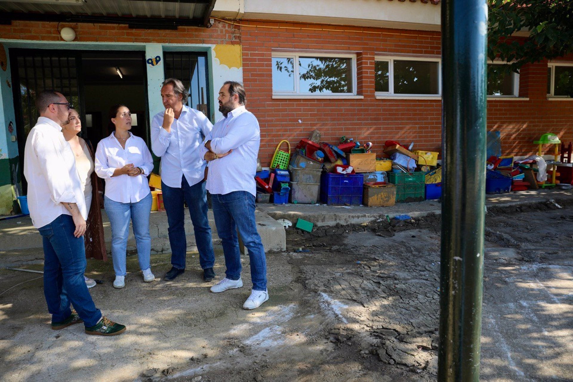 Núñez insiste en pedir a la Junta ayudas urgentes por la DANA Núñez insiste en pedir a la Junta ayudas urgentes por la DANA