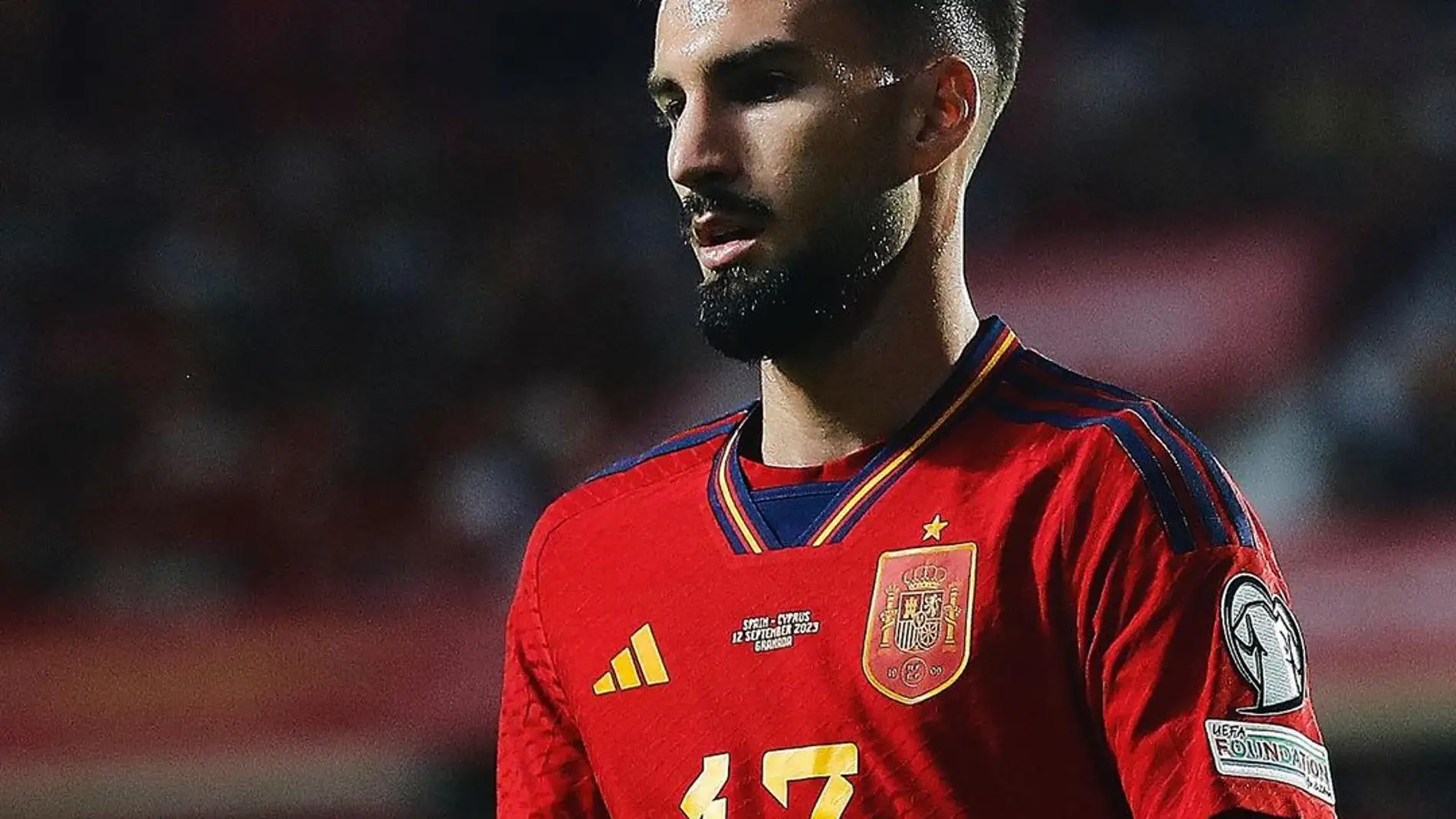 El futbolista almeriense Alex Baena debuta como internacional con la selección española ante Chipre