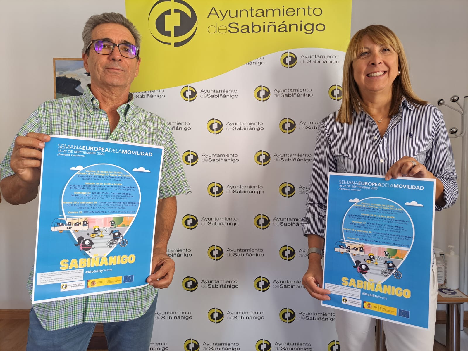 Sabiñánigo se suma a la celebración de la Semana Europea de la Movilidad Sabiñánigo se suma a la celebración de la Semana Europea de la Movilidad