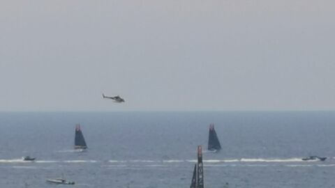 Entrenaments regata preliminar Copa Am&egrave;rica
