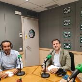 Ricardo Cabezas, del Grupo Socialista, y Javier Gijón, del Grupo Popular