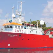 Imagen del buque oceanográfico 'García del Cid'. CSIC. Imagen del buque oceanográfico 'García del Cid'. CSIC.