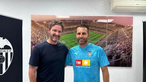 Mista junto a Rub&eacute;n Baraja