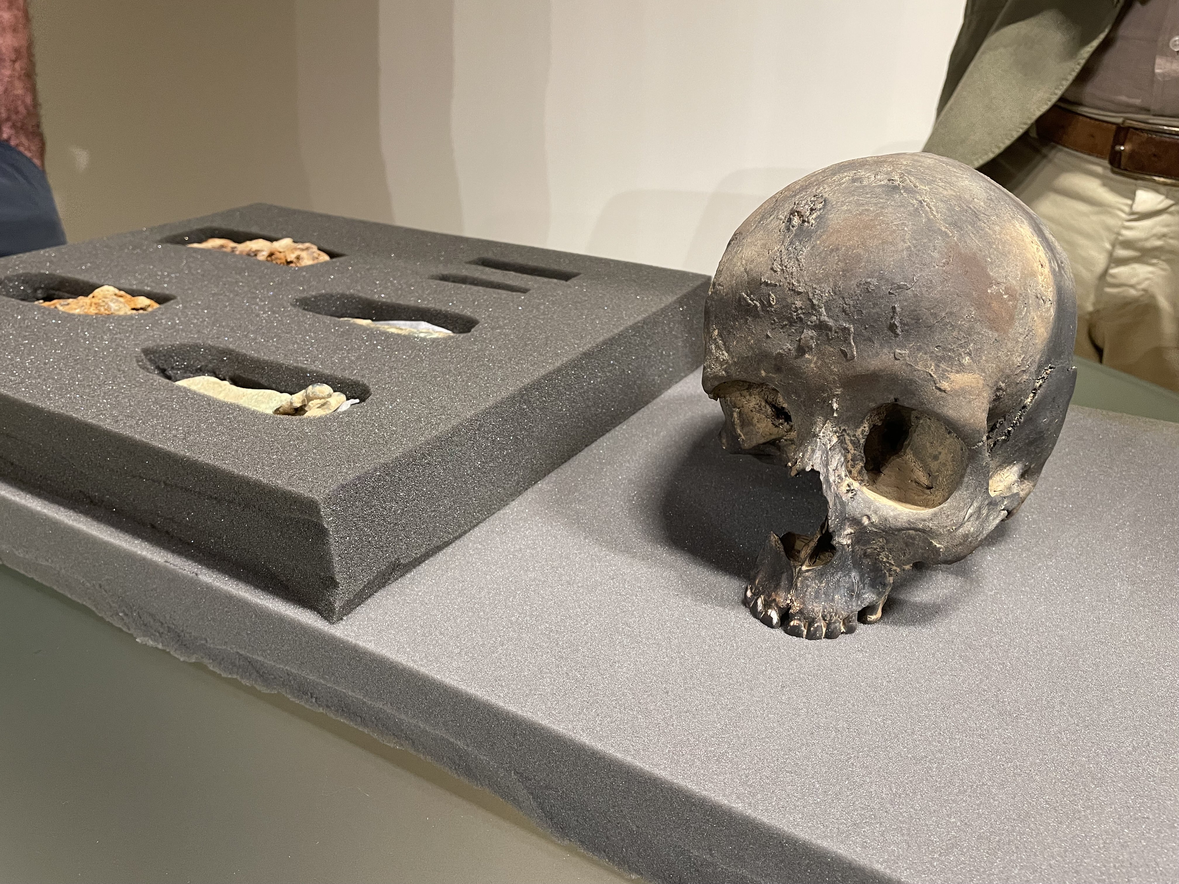 Cantabria encuentra sus aristócratas de la Reconquista en el fondo de la cueva de La Marga Cantabria encuentra sus aristócratas de la Reconquista en el fondo de la cueva de La Marga