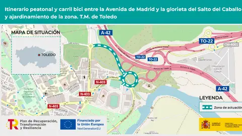 Toledo contará con la "humanización" de la carretera TO-22 por 1,3 millones de euros Toledo contará con la "humanización" de la carretera TO-22 por 1,3 millones de euros