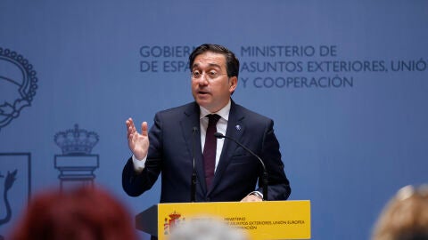 Imagen del ministro de Asuntos Exteriores, Uni&oacute;n Europea y Cooperaci&oacute;n en funciones, Jos&eacute; Manuel Albares.